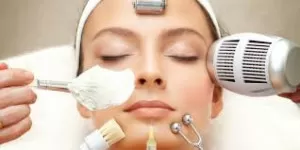 Skin care for different skin types.